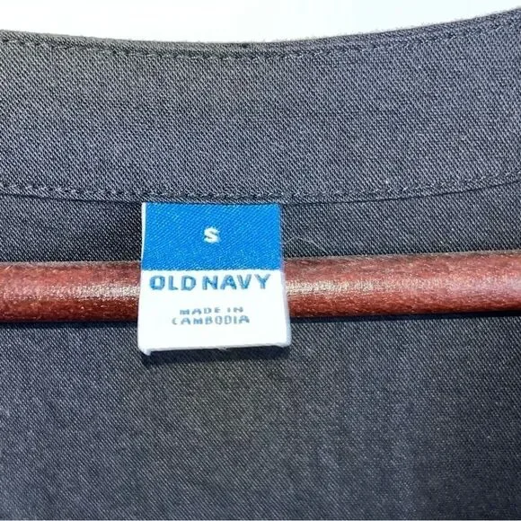 Women's Old Navy Black Long Dress - Picture 10 of 10